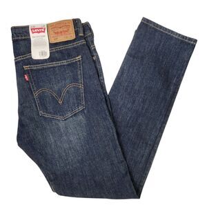 NEW Levi's Mens 510 Super Skinny Dark Wash 5 Pocket Denim Jeans 36x32